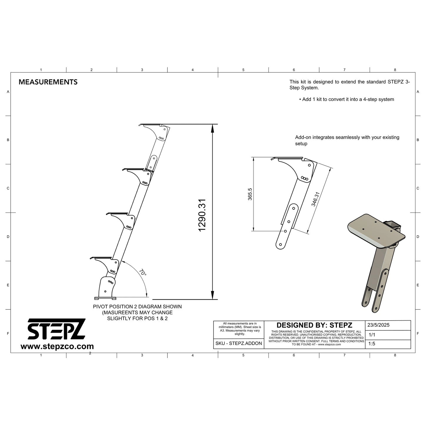 Step Add On Kit - STEPZ