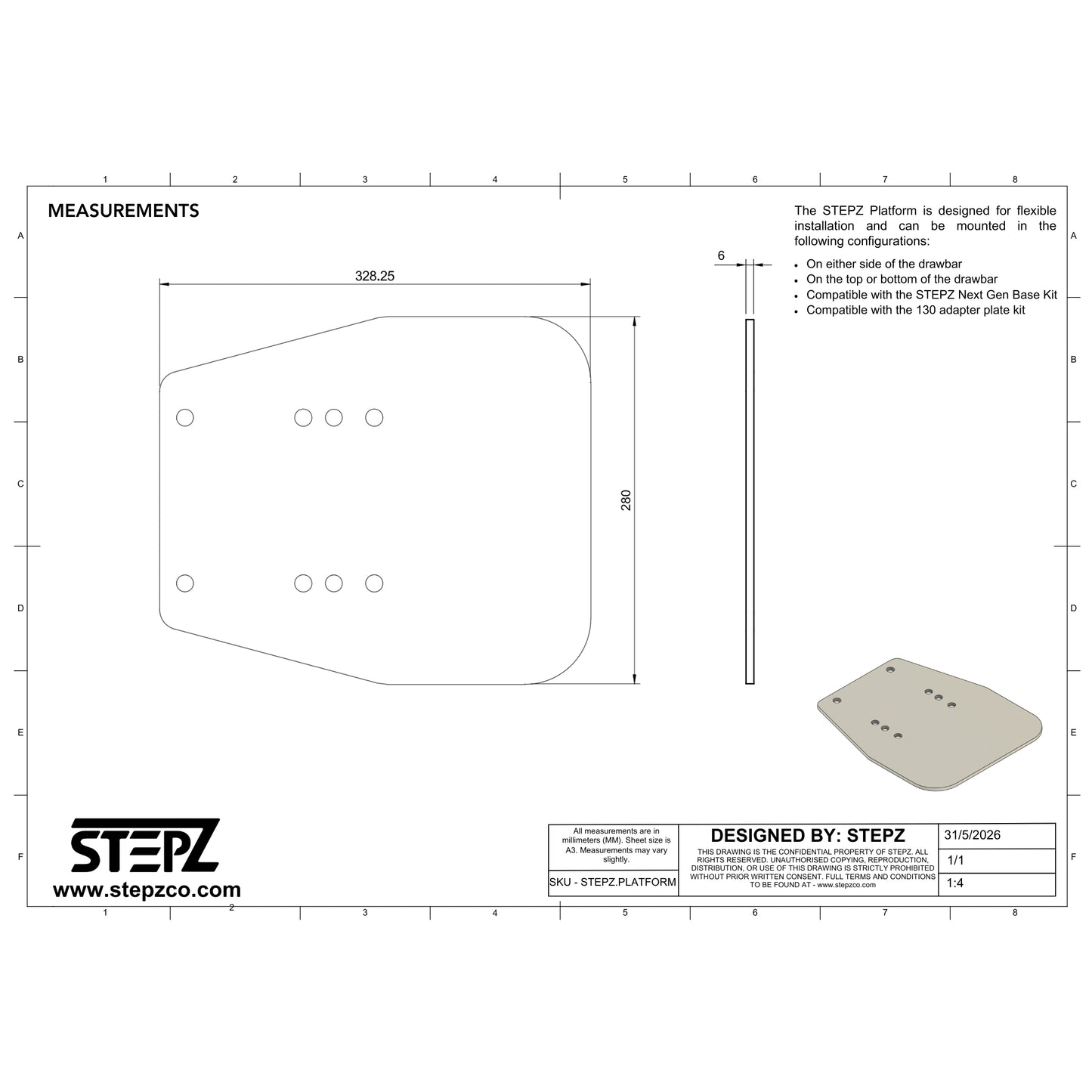 STEPZ Lower Platform