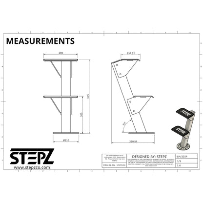 Boat Trailer Ladder - STEPZ 200